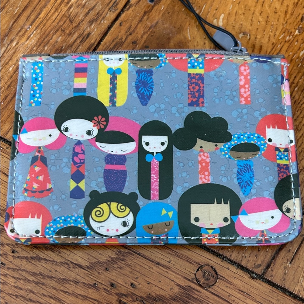 Colorful Graphic Key & Card Holder